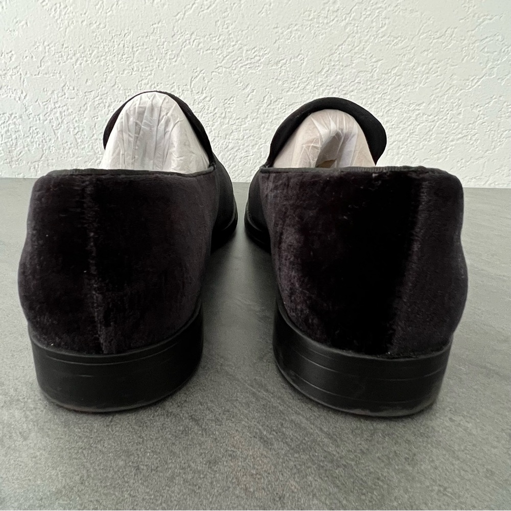 Madden With Ortholite Black Velvet Slip On Loafers Shoes - Men’s Size 11 - Picture 5 of 9